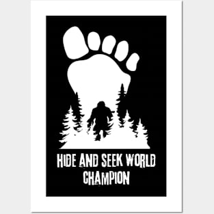 Hide and seek world champion Posters and Art